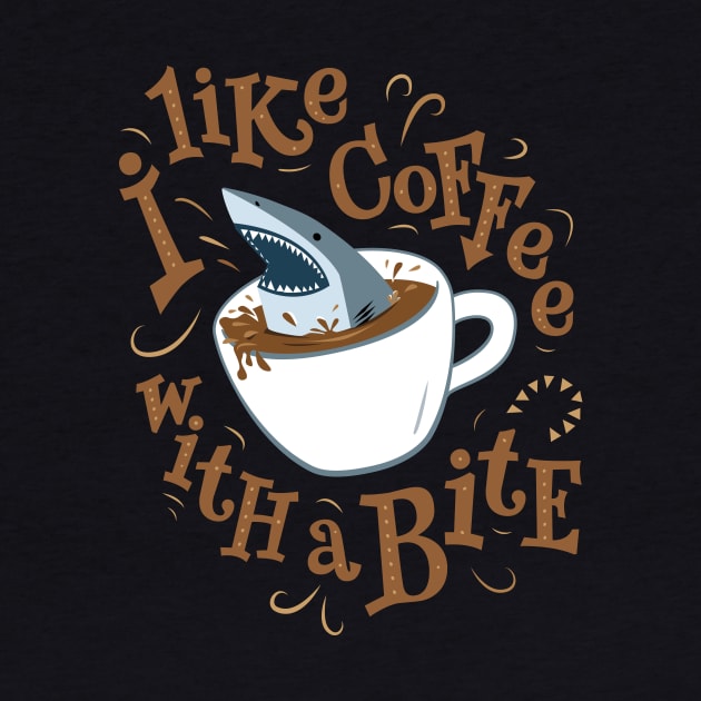 I like Coffee with a Bite - Shark in a Cup by propellerhead